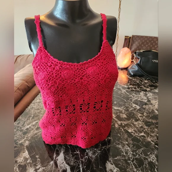 Handmade Crochet Top - Picture 3 of 3